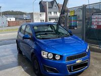 Gebraucht Chevrolet Aveo 101 PS (74 kW) 2011 Blau Kleinwagen