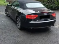 Usata Audi A5 Cabriolet 211 CV (155 kW) 2009 Nero Cabrio