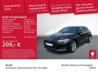 Gebraucht Audi A3 Advanced Plus 150 PS (110 kW) 2025 Mythosschwarz metallic Limousine