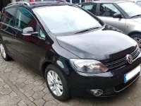 Gebraucht VW Golf Plus Cross 105 PS (77 kW) 2011 Schwarz Van / Kleinbus
