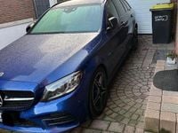 Gebraucht Mercedes C220 AMG line 194 PS (142 kW) 2021 Blau Kombi
