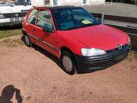 Gebraucht Peugeot 106 1998 Rot Kleinwagen