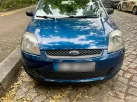 Gebraucht Ford Fiesta 2007 Blau Kleinwagen