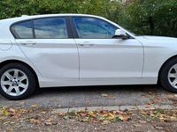 Gebraucht BMW 116 109 PS (80 kW) 2016 Weiß Kleinwagen