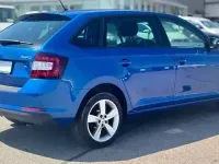 Gebraucht Skoda Rapid Clever 95 PS (69 kW) 2018 Blau Kleinwagen
