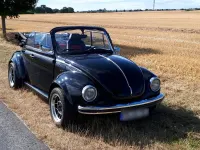 Gebraucht VW Käfer S 50 PS (36 kW) 1975 Schwarz Cabrio