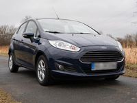 Gebraucht Ford Fiesta Titanium 95 PS (69 kW) 2016 Blau Kleinwagen