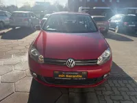 Gebraucht VW Golf VI Team 105 PS (77 kW) 2011 Rot Kleinwagen