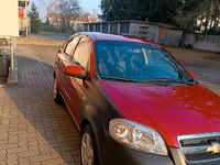 Gebraucht Chevrolet Aveo 72 PS (52 kW) 2009 Rot Limousine