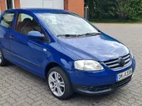 Gebraucht VW Fox 55 PS (40 kW) 2005 Blau Kleinwagen