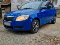 Gebraucht Skoda Fabia 69 PS (50 kW) 2007 Blau Kleinwagen