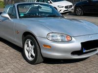 Second-hand Mazda MX5 110 CP (80 kW) 2000 Argintiu Cabrio
