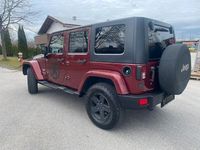 Gebraucht Jeep Wrangler Sahara 177 PS (130 kW) 2008 Rot SUV