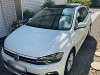 Gebraucht VW Polo Highline 95 PS (69 kW) 2018 Weiß Kleinwagen