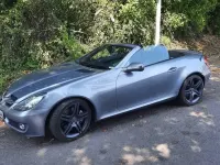 Gebraucht Mercedes SLK200 185 PS (136 kW) 2010 Silber Cabrio
