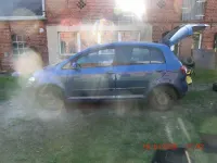 Brugt VW Golf Plus Cross 140 HK (102 kW) 2007 Blå MPV