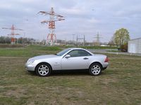 Gebraucht Mercedes SLK230 193 PS (141 kW) 1998 Silber Cabrio