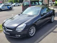 Second-hand Mercedes SLK200 184 CP (135 kW) 2011 Negru Cabrio