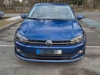 Gebraucht VW Polo Highline 110 PS (80 kW) 2021 Blau Kleinwagen