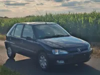 Gebraucht Peugeot 106 60 PS (44 kW) 1998 Blau Kleinwagen