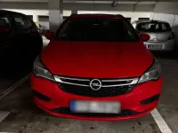 Gebraucht Opel Astra Edition 136 PS (100 kW) 2019 Rot Kombi