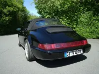 Brugt Porsche 964 250 HK (183 kW) 1992 Sort Cabriolet