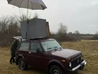 Brugt Lada niva 82 HK (60 kW) 2009 Rød SUV