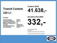 Neu Ford Transit Custom Trend 232 PS (170 kW) 2025 Weiß (frost weiß) Limousine