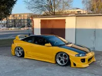Occasion Mitsubishi Eclipse 150 PK (110 kW) 1998 Geel Coupé