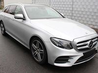 Gebraucht Mercedes E220 AMG line 194 PS (142 kW) 2019 Iridiumsilber metallic Kombi
