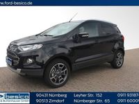 Gebraucht Ford Ecosport Titanium 125 PS (91 kW) 2015 Panther schwarz metallic SUV