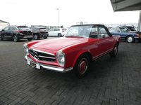 Gebraucht Mercedes 230 150 PS (110 kW) 1964 Rot Cabrio
