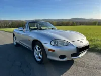 Gebraucht Mazda MX5 110 PS (80 kW) 2004 Silber Cabrio