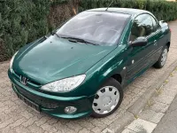 Gebraucht Peugeot 206 CC Filou 109 PS (80 kW) 2003 Grün Cabrio
