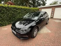 Gebraucht VW Polo Comfortline 95 PS (69 kW) 2021 Schwarz Kleinwagen
