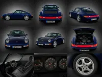 Gebraucht Porsche 911 Carrera 272 PS (200 kW) 1994 Irisblaumetallic Coupé