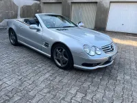 Gebraucht Mercedes SL55 AMG AMG 500 PS (367 kW) 2002 Silber Cabrio