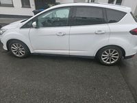 Gebraucht Ford C-MAX Titanium 125 PS (91 kW) 2018 Weiß Van / Kleinbus