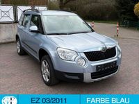 Gebraucht Skoda Yeti Ambition 105 PS (77 kW) 2011 Blau SUV