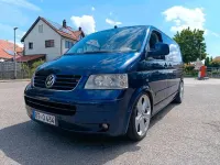 Gebraucht VW Multivan Highline 235 PS (172 kW) 2004 Blau Van / Kleinbus