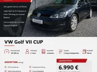Gebraucht VW Golf VII Cup 122 PS (89 kW) 2014 Blau Kleinwagen