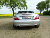 Gebraucht Mercedes SLK200 184 PS (135 kW) 2013 Silber Cabrio