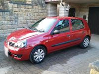 Gebraucht Renault Clio II 75 PS (55 kW) 2009 Rot Limousine