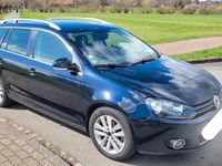 Gebraucht VW Golf VI Style 122 PS (89 kW) 2011 Blau Kleinwagen