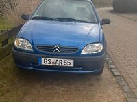 Gebraucht Citroën Saxo 60 PS (44 kW) 2001 Blau Kleinwagen