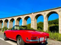 Gebraucht Fiat 124 104 PS (76 kW) 1971 Rot Cabrio