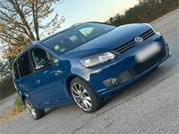 Usata VW Touran 2012 Blu Monovolume