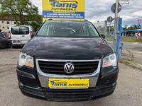 Gebraucht VW Touran Conceptline 140 PS (102 kW) 2007 Schwarz Van / Kleinbus