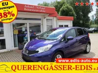 Gebraucht Nissan Note Acenta+ 80 PS (58 kW) 2016 Ink blue met Kleinwagen