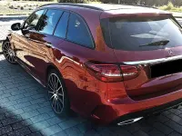 Gebraucht Mercedes C220 AMG line 194 PS (142 kW) 2018 Rot Limousine
